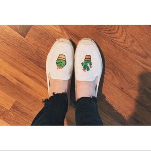 NEW Soludos Double Platform Espadrilles